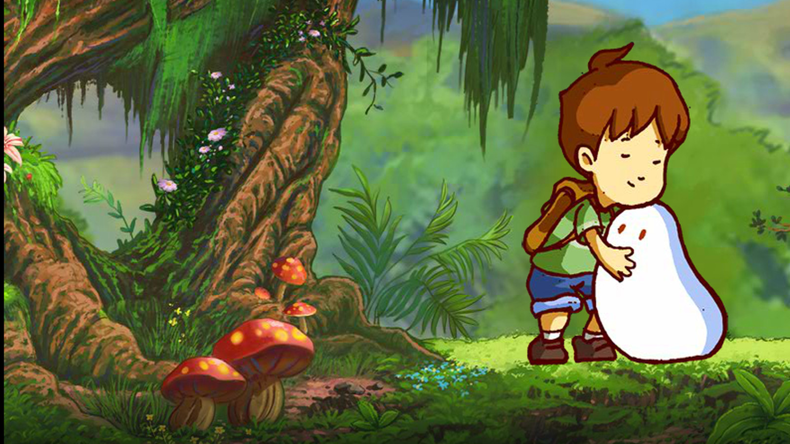 A Boy And His Blob Backgrounds on Wallpapers Vista