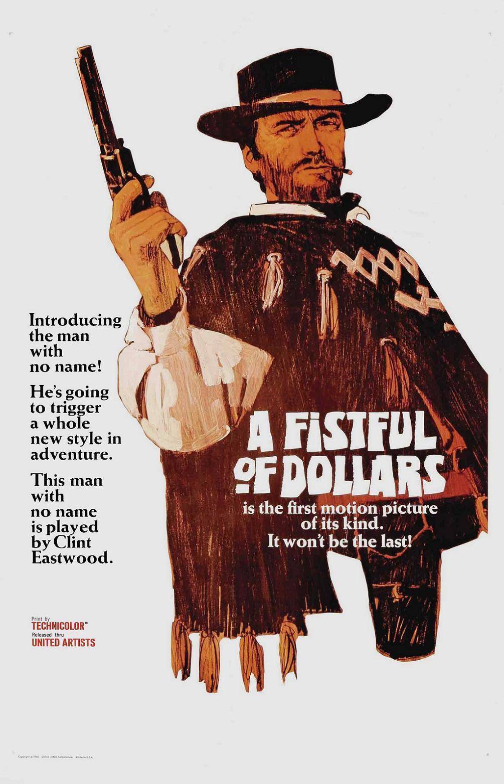 High Resolution Wallpaper | A Fistful Of Dollars 1005x1564 px