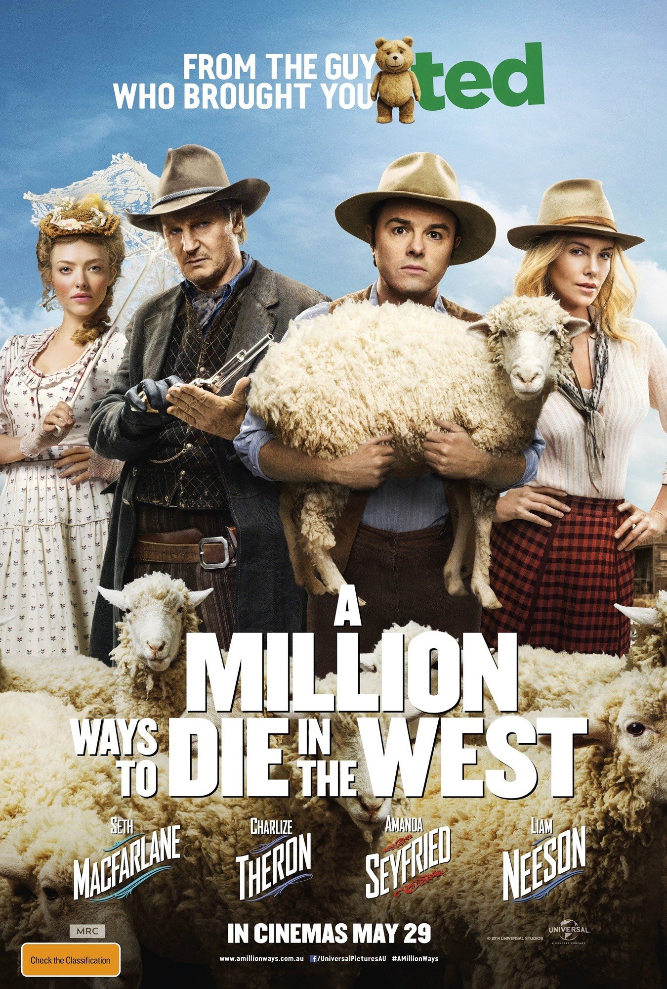 Images of A Million Ways To Die In The West | 1350x2000