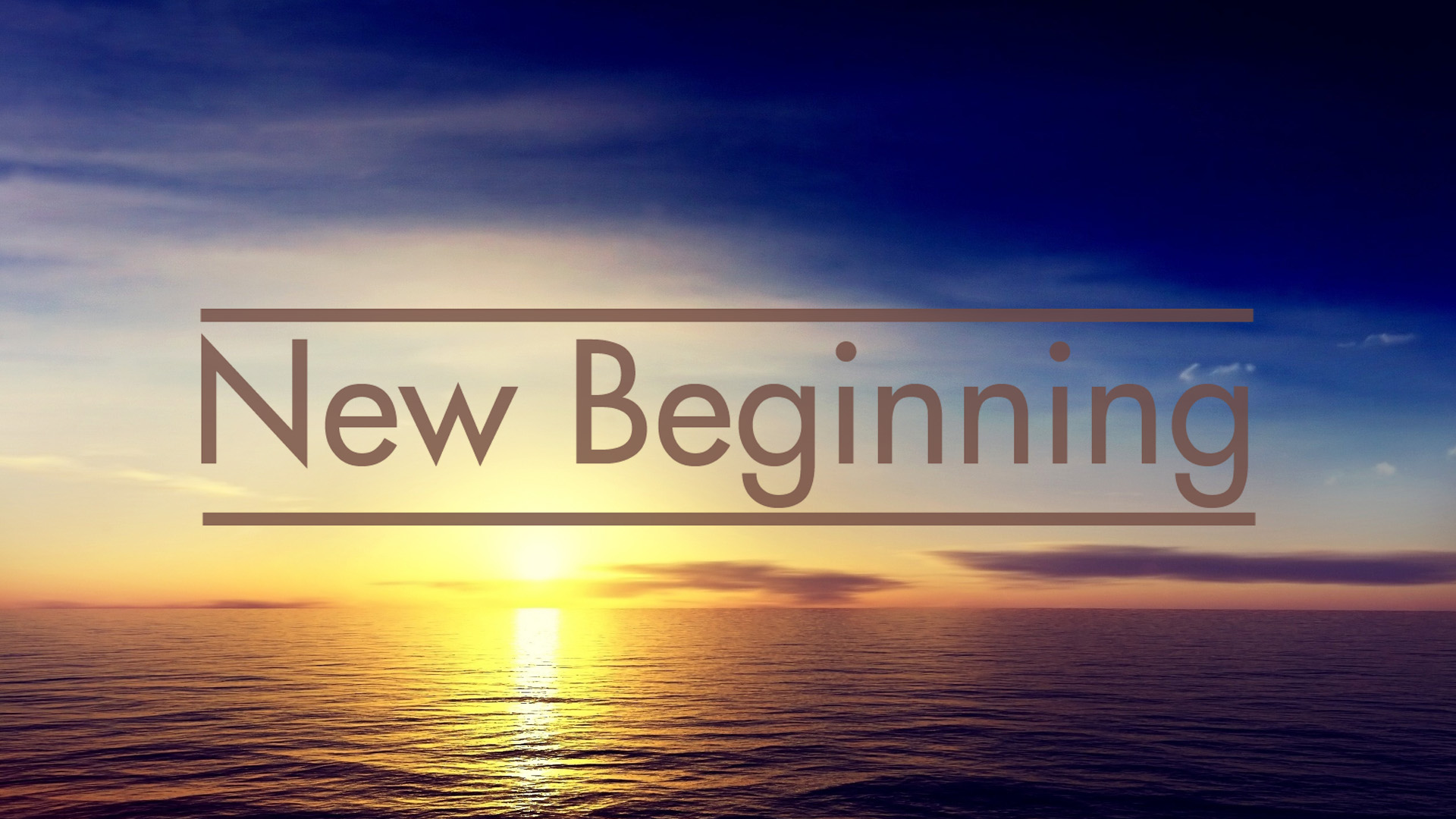 HQ A New Beginning Wallpapers | File 397.57Kb