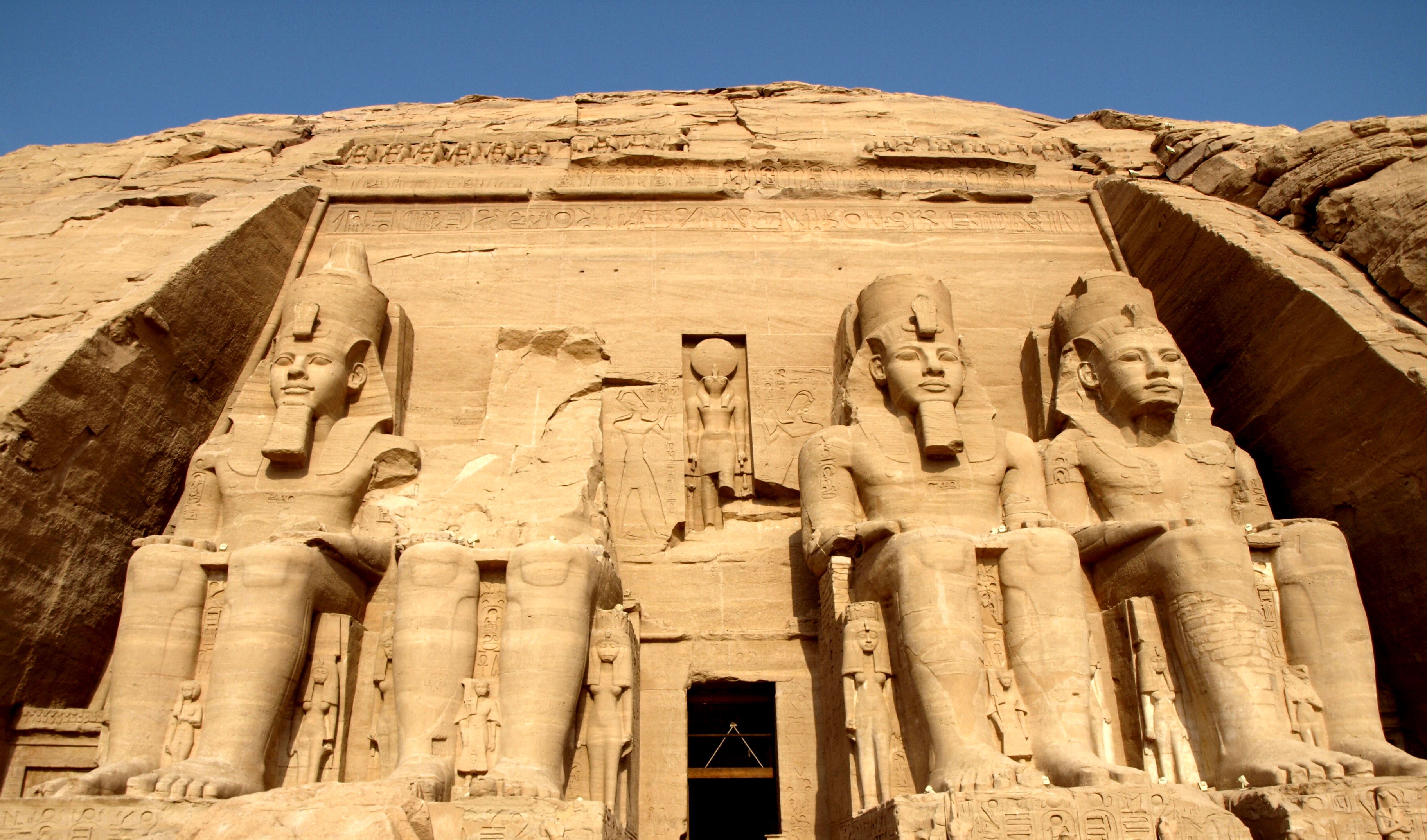 High Resolution Wallpaper | Abu Simbel Temples 3648x2148 px