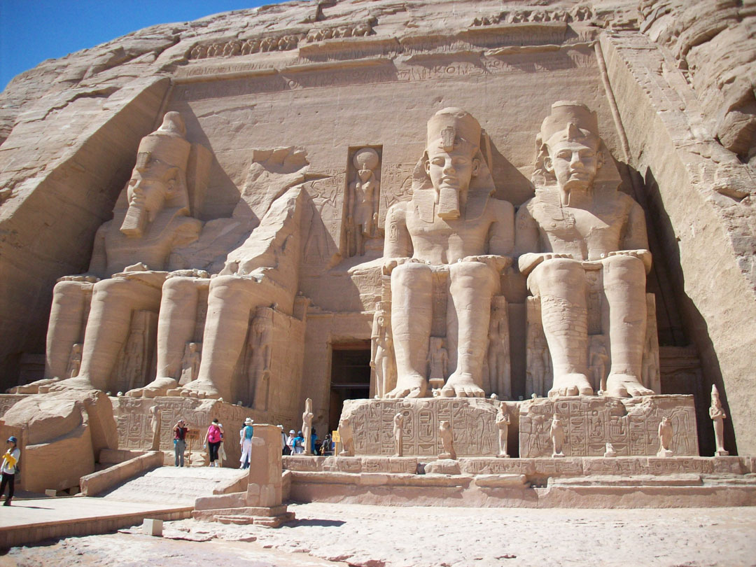 High Resolution Wallpaper | Abu Simbel Temples 1080x810 px
