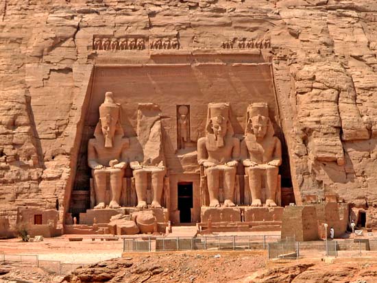 Abu Simbel Temples Backgrounds, Compatible - PC, Mobile, Gadgets| 550x413 px