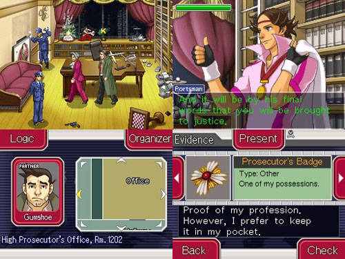 Nice Images Collection: Ace Attorney Investigations: Miles Edgeworth Desktop Wallpapers