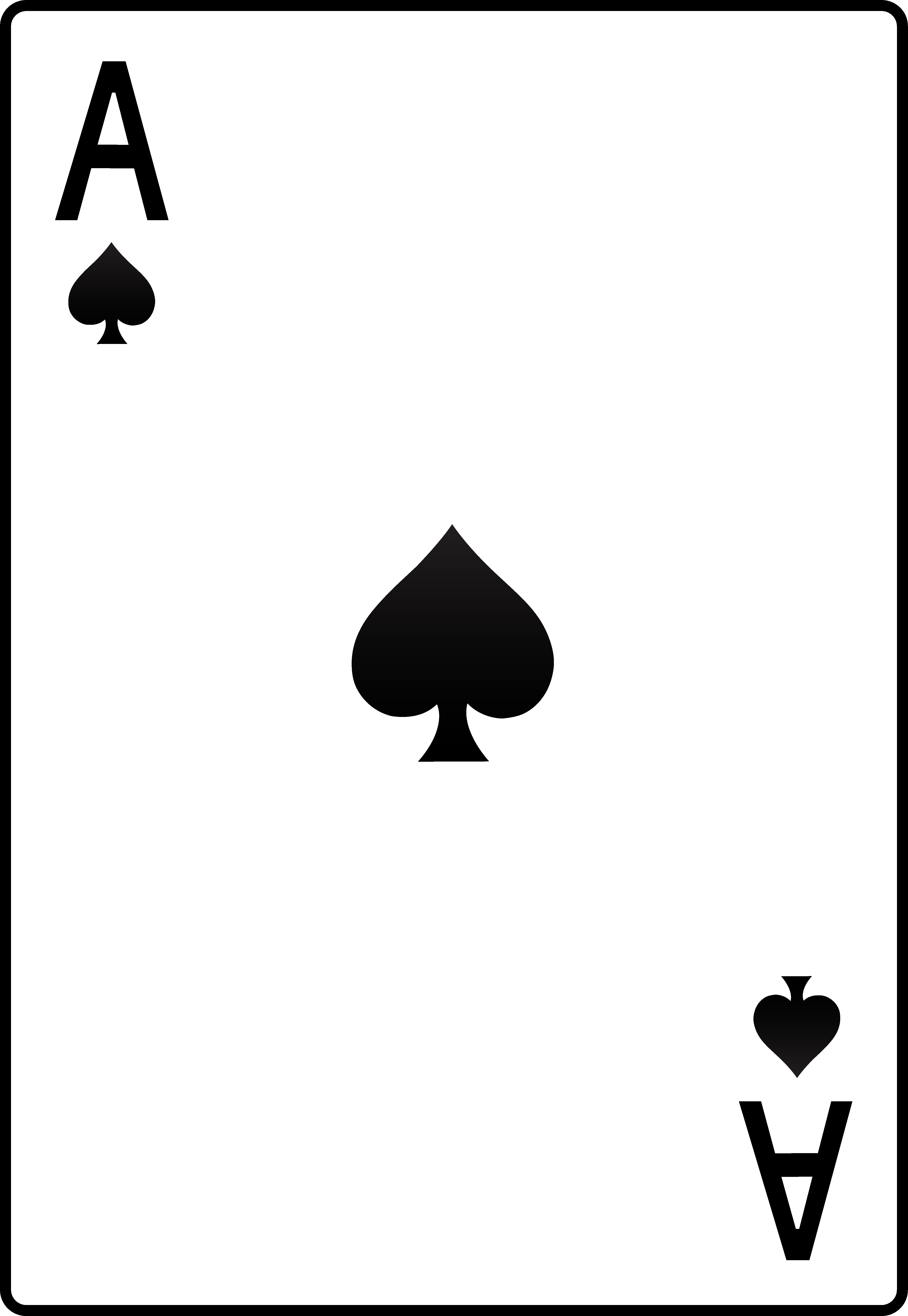 High Resolution Wallpaper | Ace Of Spades 4782x6933 px