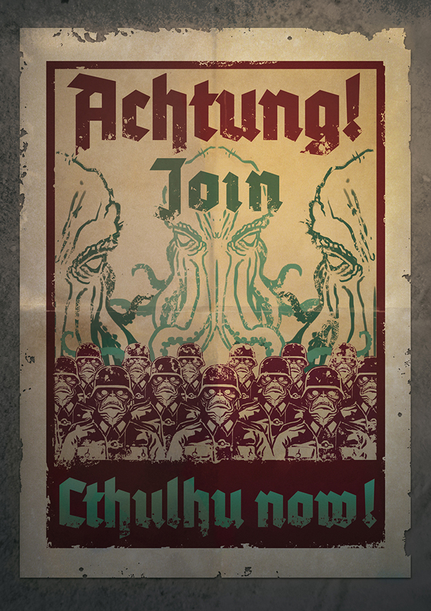 Nice wallpapers Achtung! Cthulhu 624x883px