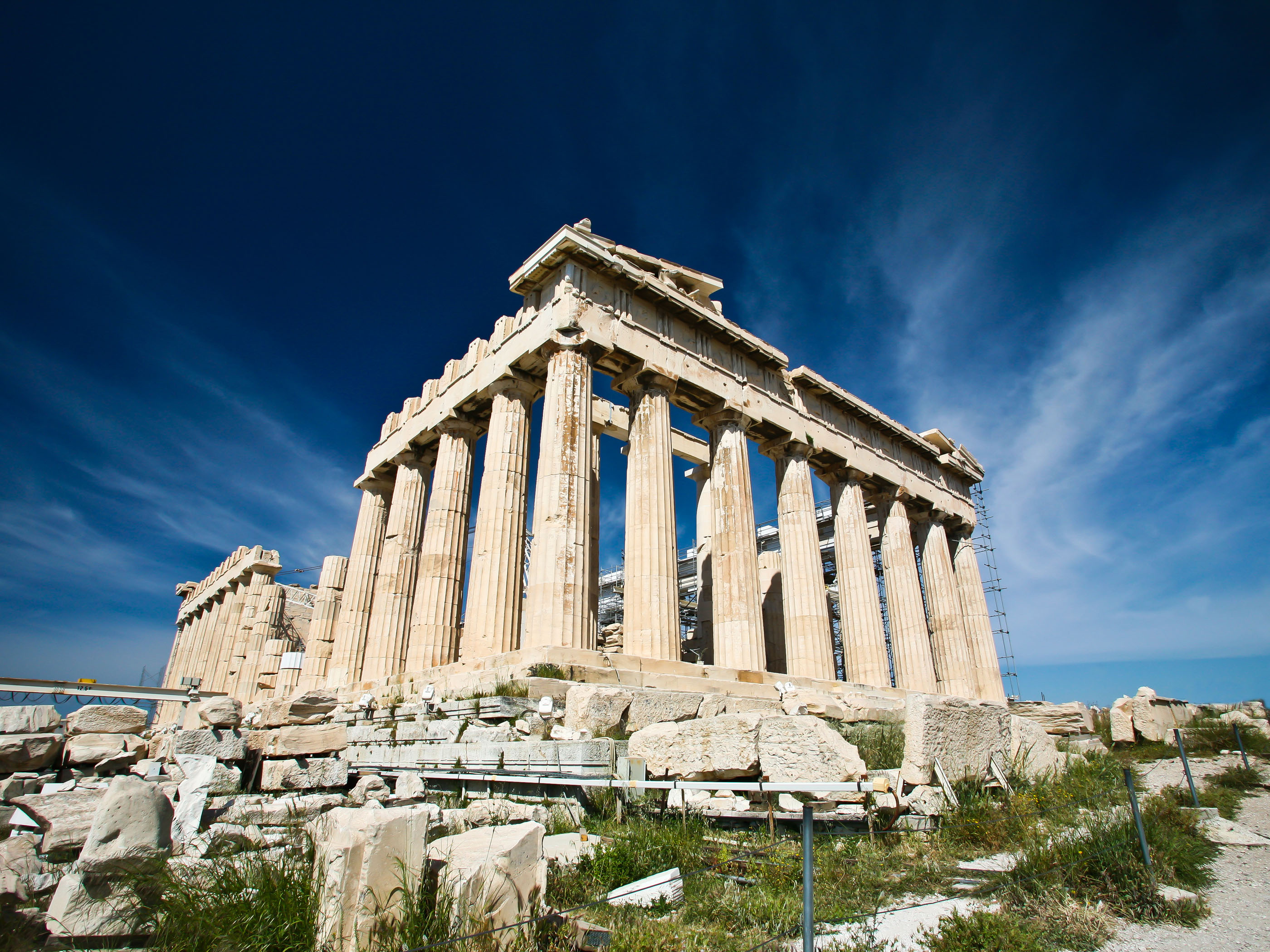 Nice Images Collection: Acropolis Of Athens Desktop Wallpapers