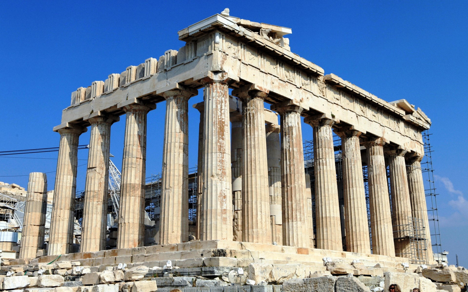 HD Quality Wallpaper | Collection: Man Made, 1920x1200 Acropolis Of Athens