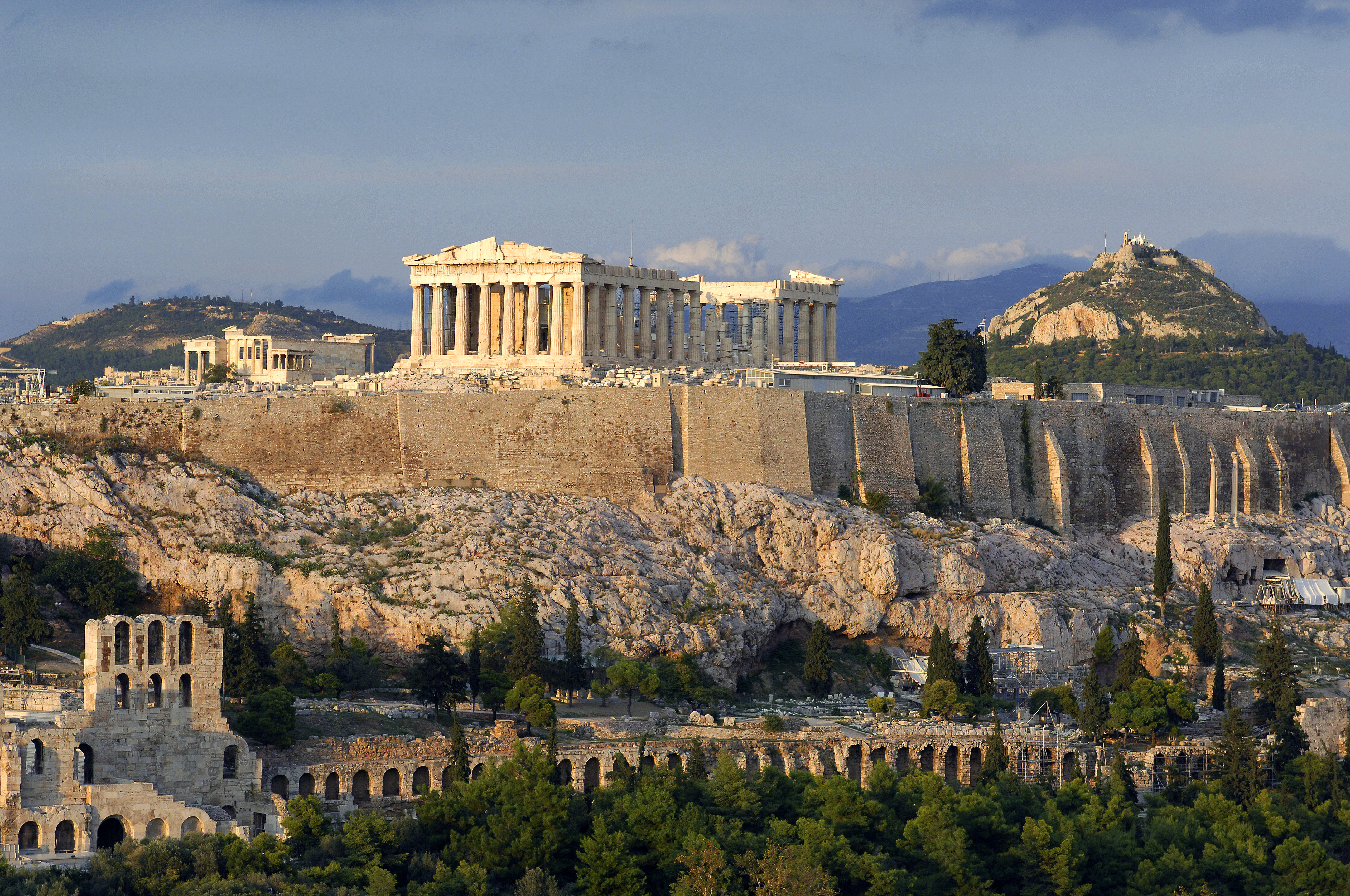 HD Quality Wallpaper | Collection: Man Made, 5120x3401 Acropolis Of Athens