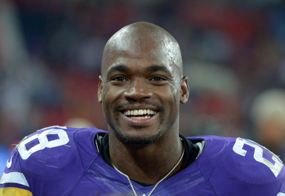 HD Quality Wallpaper | Collection: Sports, 1000x688 Adrian Peterson
