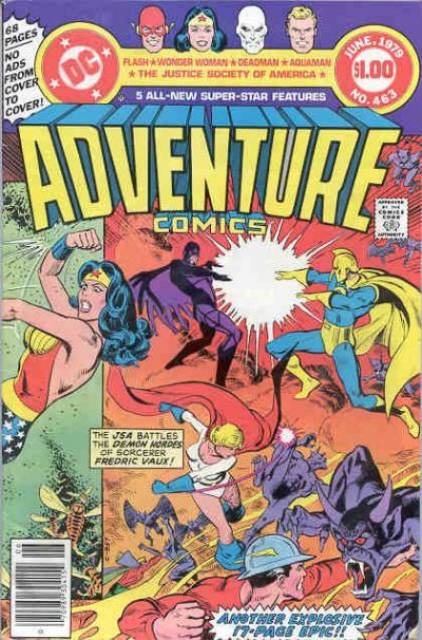 HD Quality Wallpaper | Collection: Comics, 422x640 Adventure Comics