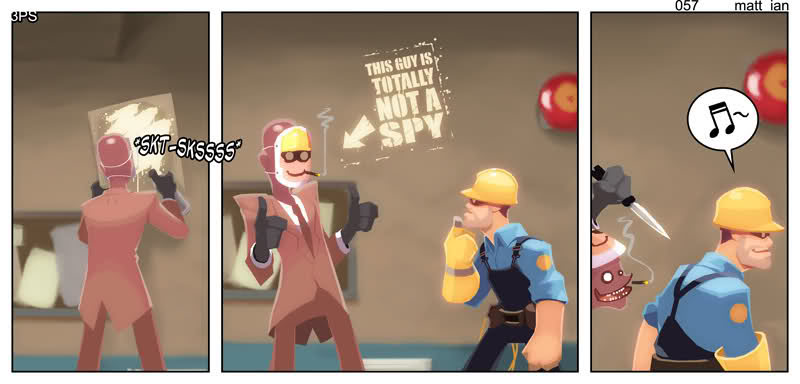Adventures Of Medic And Spy #17