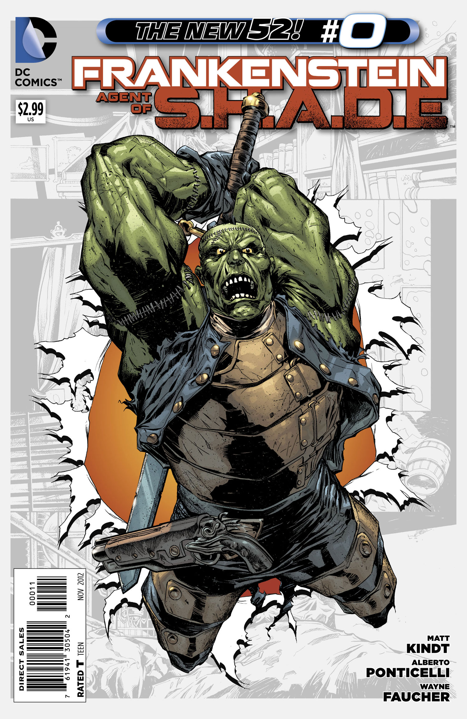Frankenstein Agent Of S.H.A.D.E. #1