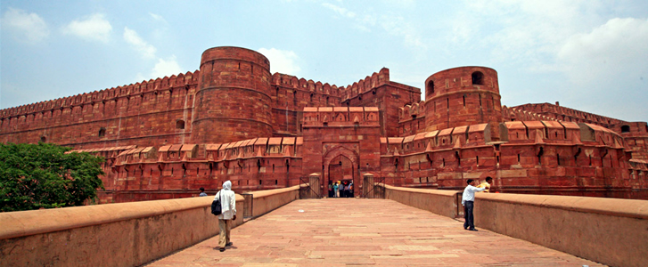 Nice Images Collection: Agra Fort Desktop Wallpapers