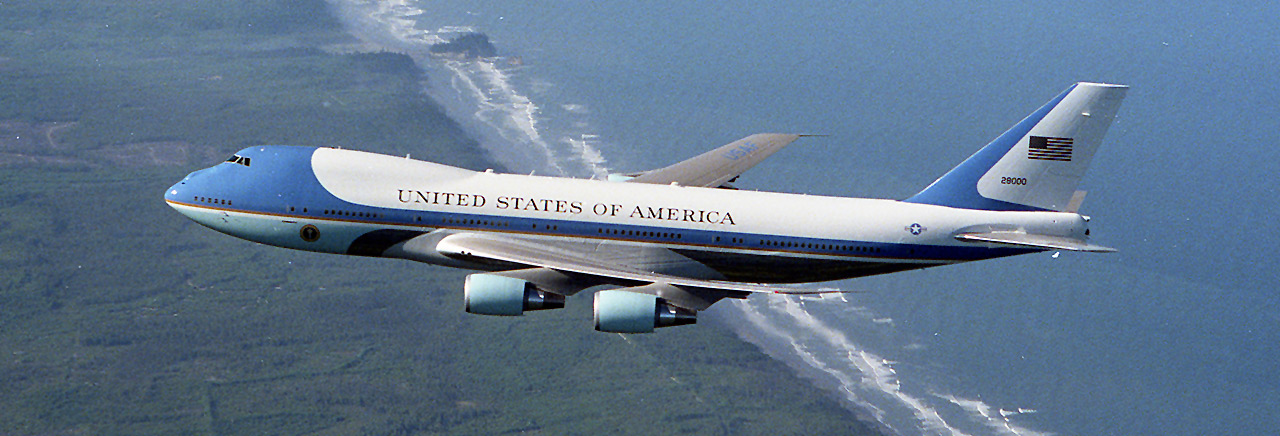 Nice wallpapers Air Force One 1280x436px