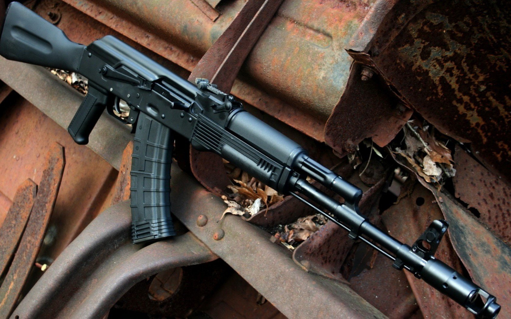 HD Quality Wallpaper | Collection: Weapons, 1680x1050 Ak-74