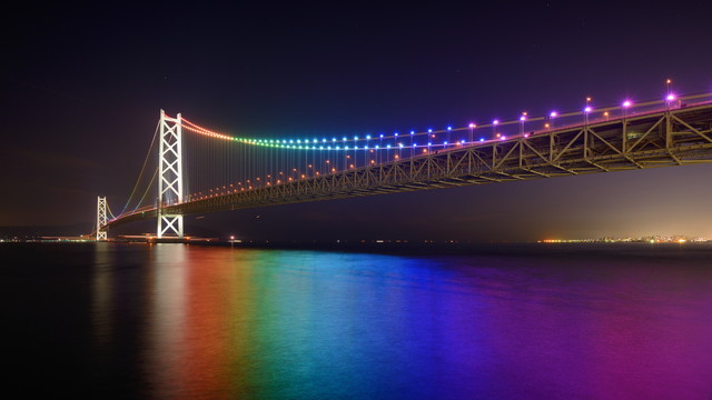 Images of Akashi Kaikyo Bridge | 640x360