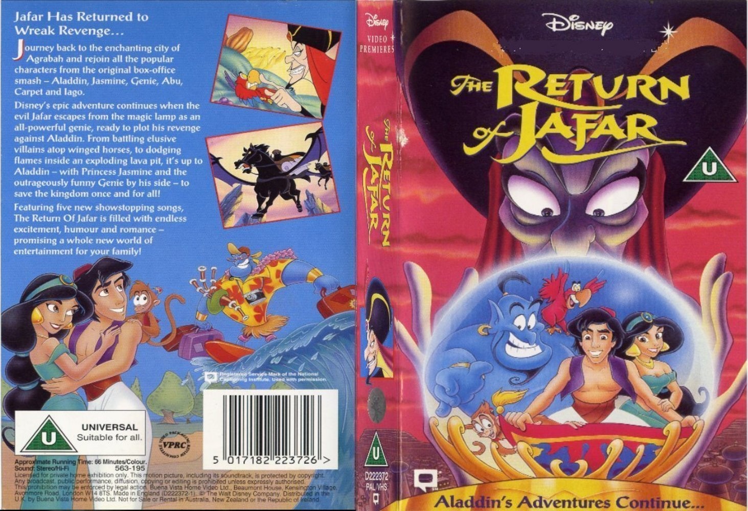 Aladdin: The Return Of Jafar High Quality Background on Wallpapers Vista