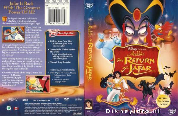 HQ Aladdin: The Return Of Jafar Wallpapers | File 99.63Kb