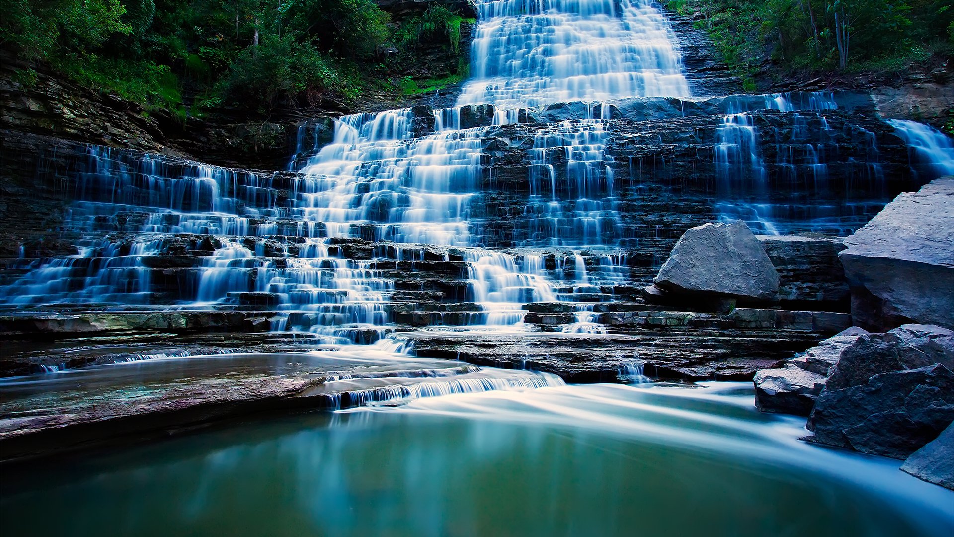 Nice Images Collection: Albion Falls Desktop Wallpapers