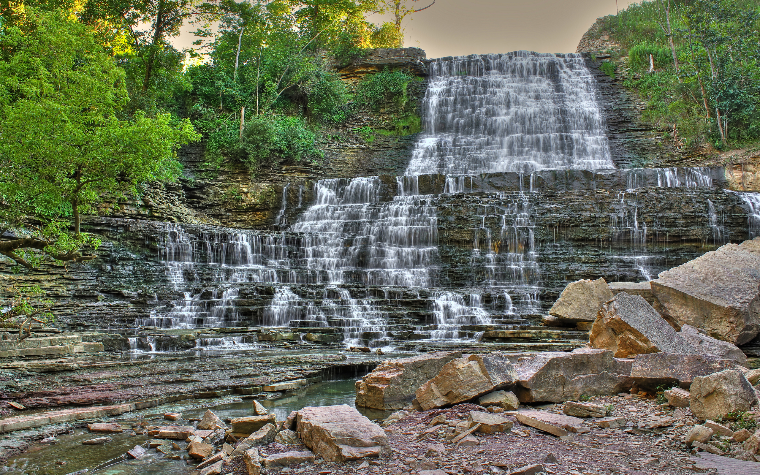 Albion Falls Backgrounds on Wallpapers Vista