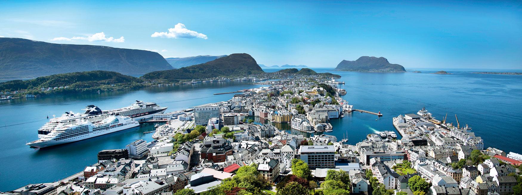 HD Quality Wallpaper | Collection: Man Made, 1750x656 Alesund