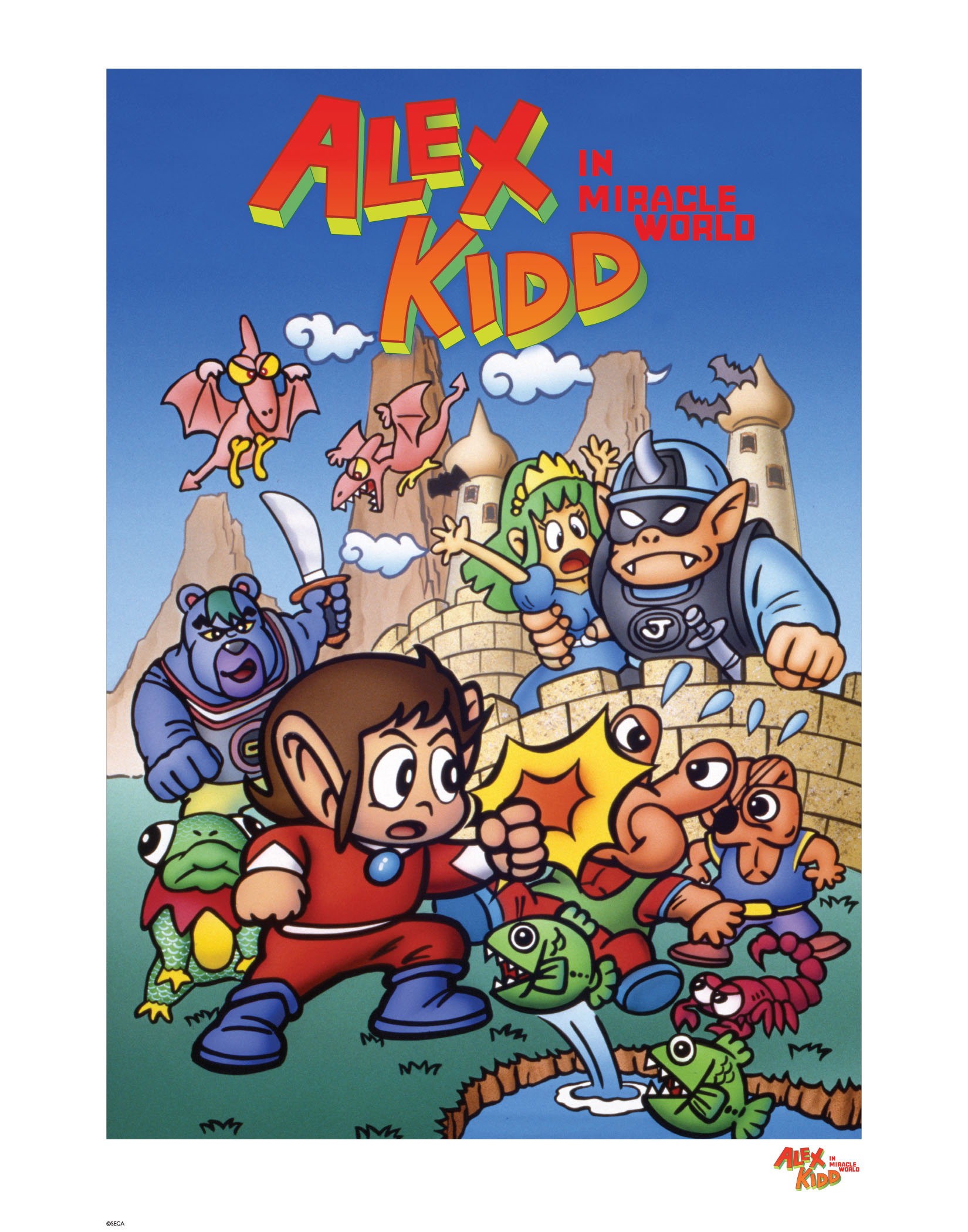 1650x2100 > Alex Kidd In Miracle World Wallpapers