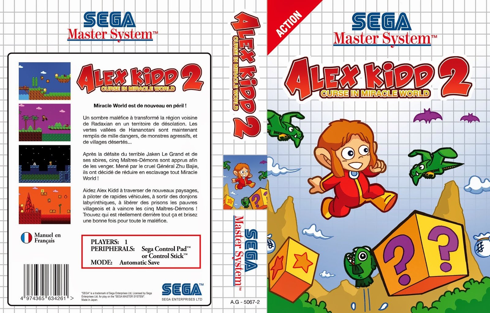 Alex Kidd In Miracle World Pics, Video Game Collection