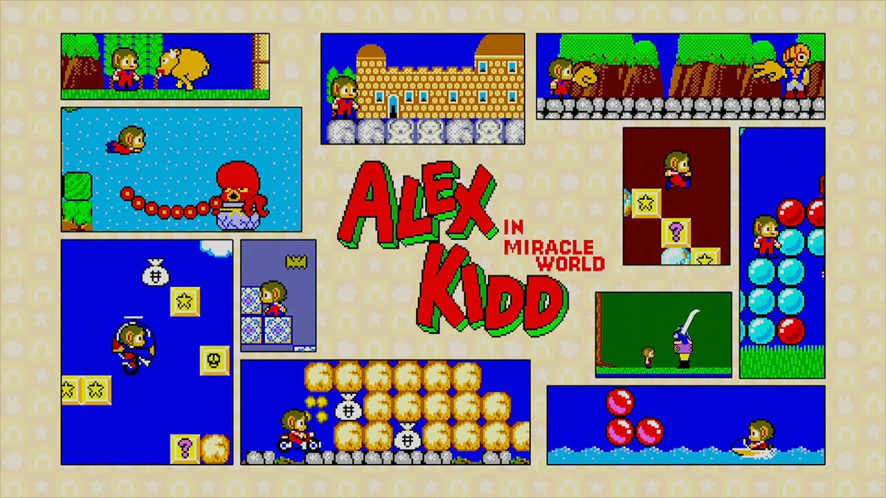 Alex Kidd In Miracle World Backgrounds, Compatible - PC, Mobile, Gadgets| 1280x720 px