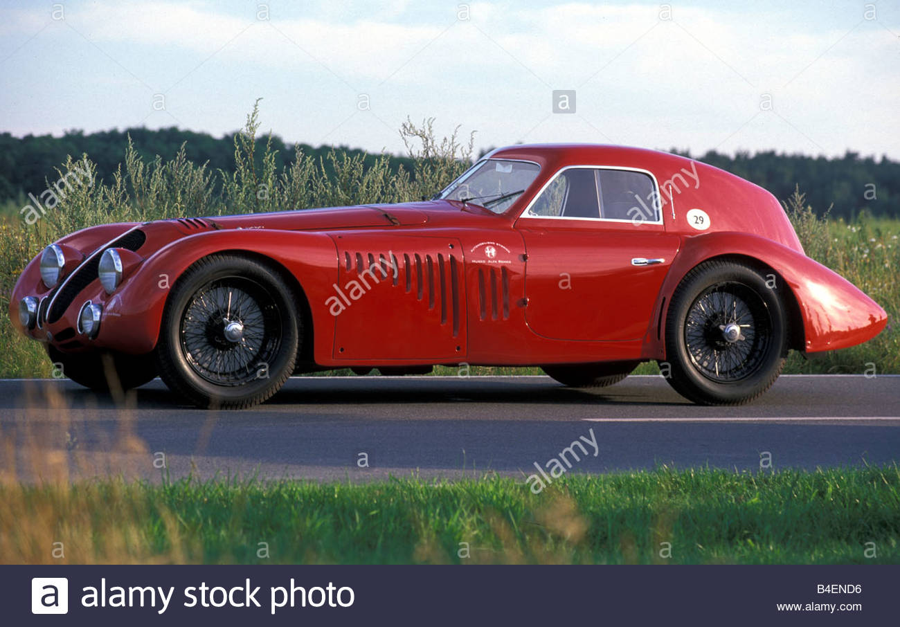 Nice Images Collection: Alfa Romeo 8C 2900B Le Mans Desktop Wallpapers