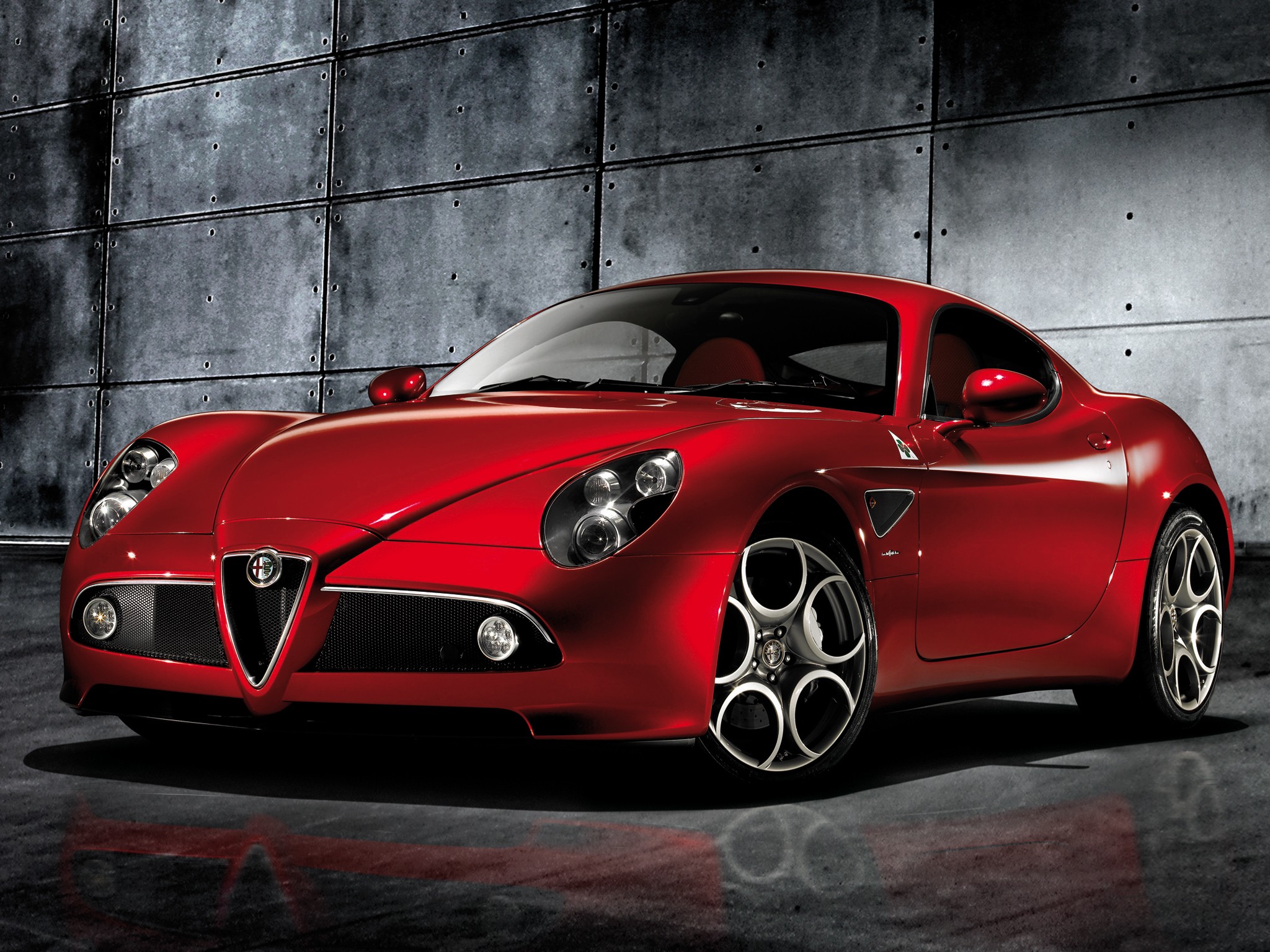 Alfa Romeo 8C High Quality Background on Wallpapers Vista