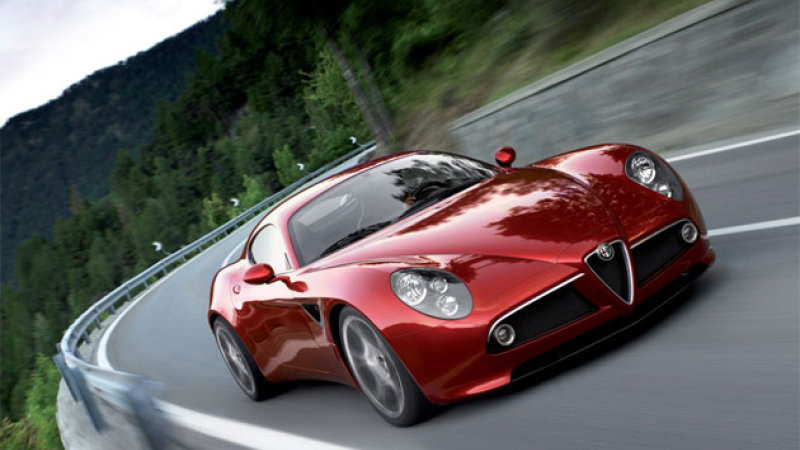 800x450 > Alfa Romeo 8C Competizione Wallpapers