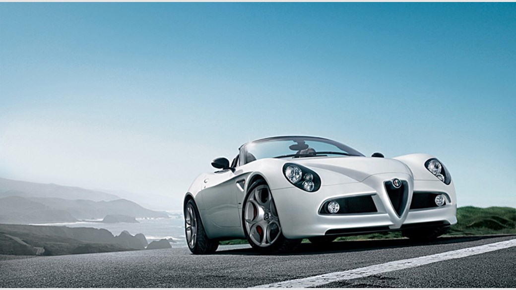 Alfa Romeo 8C Spider Backgrounds on Wallpapers Vista