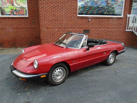 Nice Images Collection: Alfa Romeo Spider Desktop Wallpapers