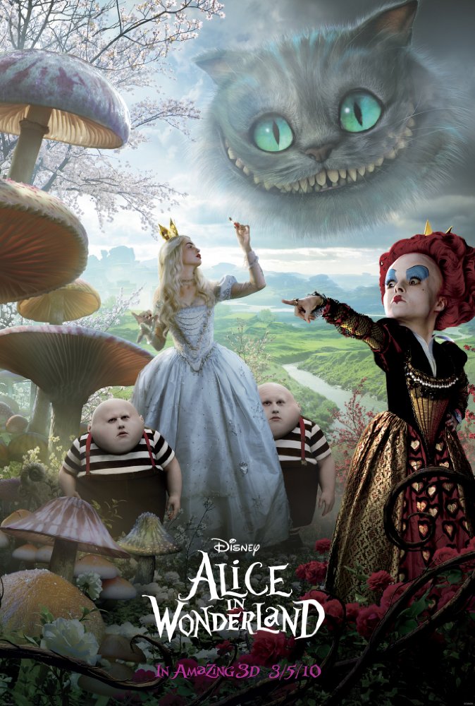 674x1000 > Alice In Wonderland (2010) Wallpapers