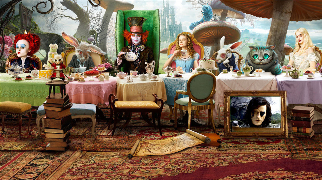 Alice In Wonderland (2010) Backgrounds, Compatible - PC, Mobile, Gadgets| 1300x730 px