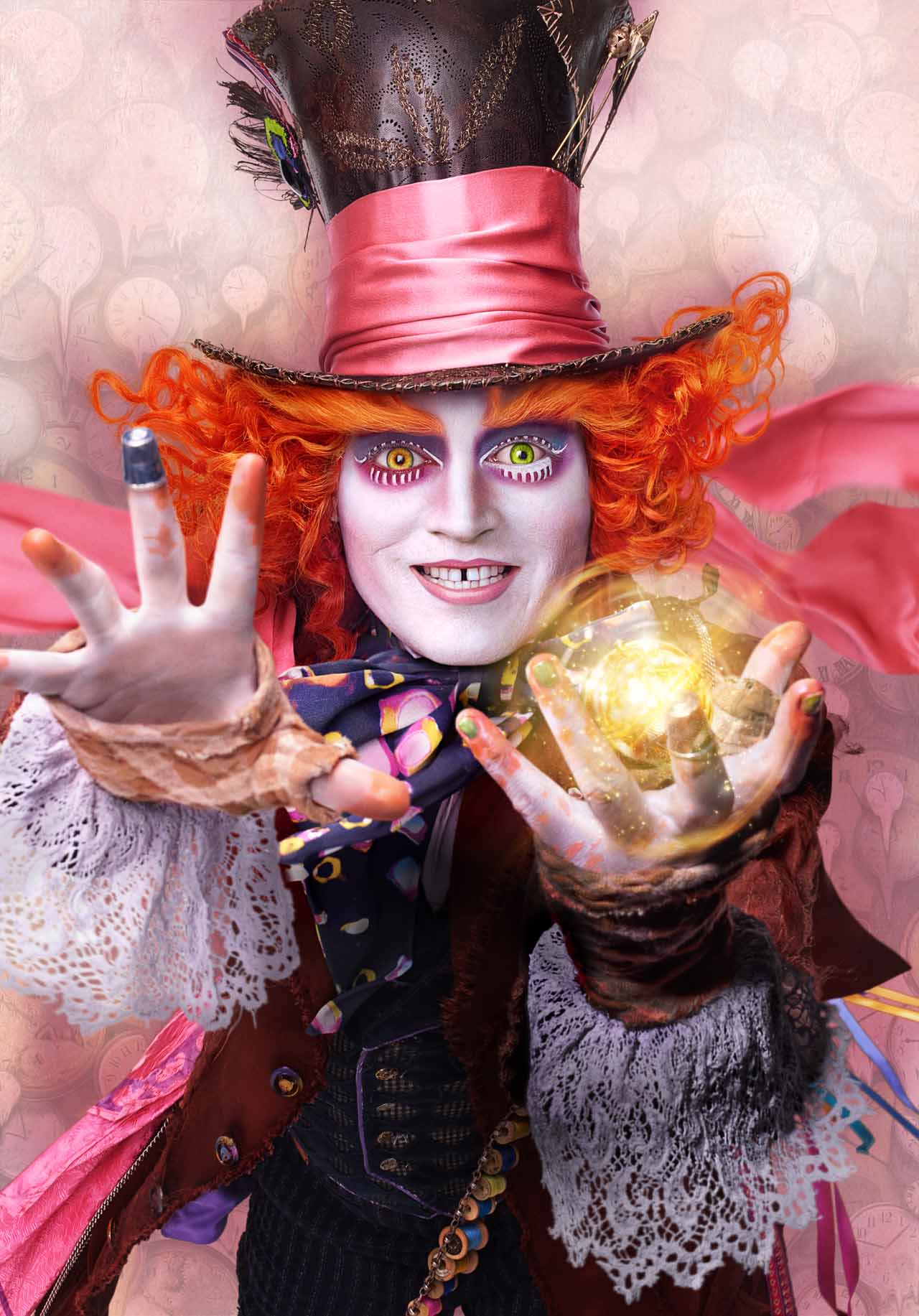 Alice Through The Looking Glass (2016) Backgrounds, Compatible - PC, Mobile, Gadgets| 1280x1833 px
