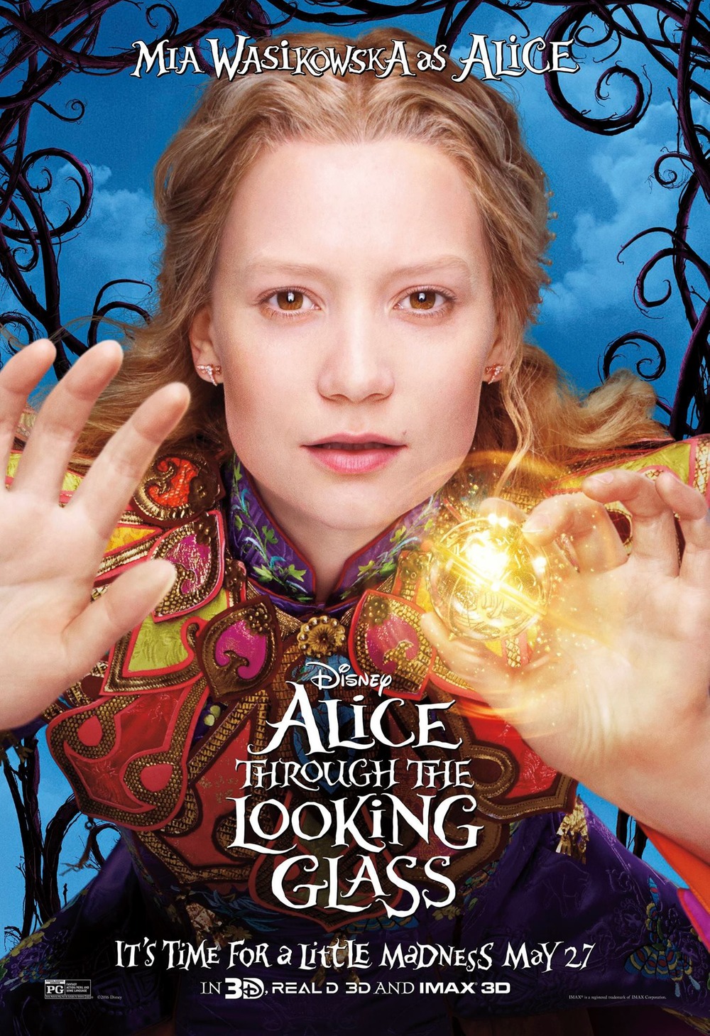 1000x1459 > Alice Through The Looking Glass (2016) Wallpapers