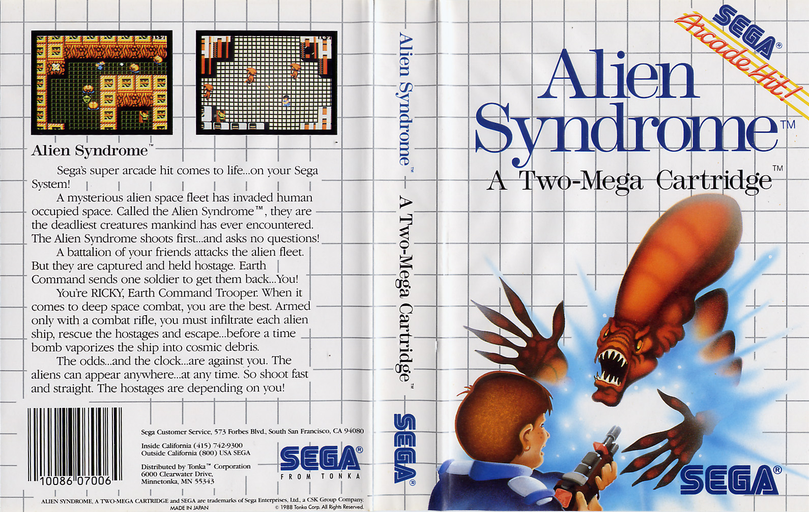 Alien Syndrome  Pics, Video Game Collection