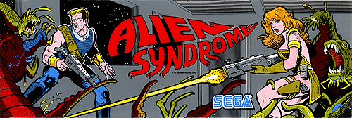 Nice wallpapers Alien Syndrome  500x168px