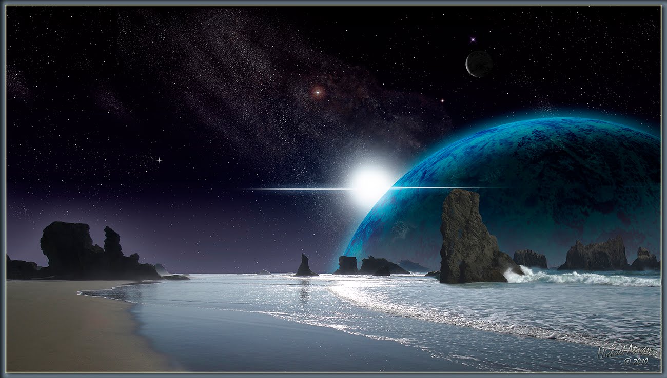 Alien Worlds Backgrounds, Compatible - PC, Mobile, Gadgets| 1300x738 px