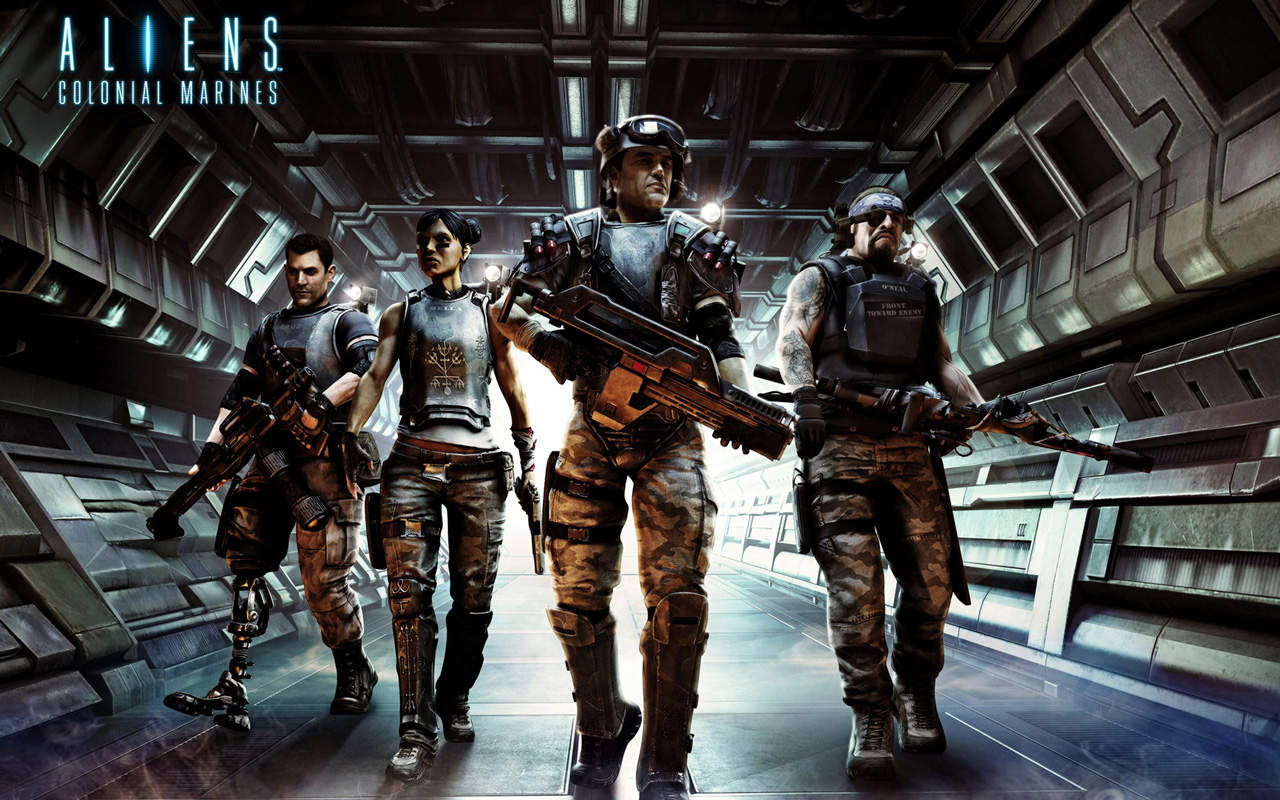 Nice Images Collection: Aliens: Colonial Marines Desktop Wallpapers