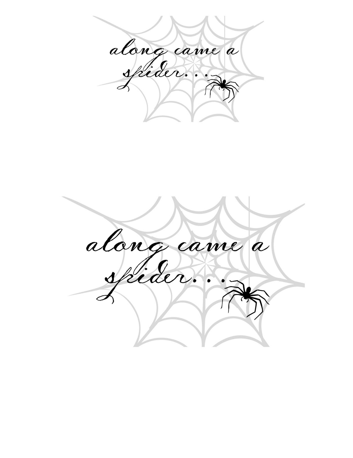 Along Came A Spider #2