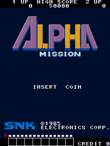 Images of Alpha Mission | 216x288