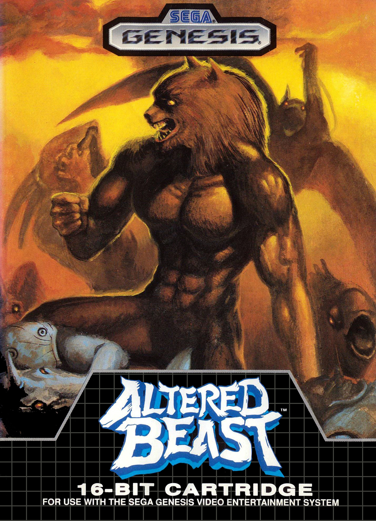 HD Quality Wallpaper | Collection: Video Game, 1518x2100 Altered Beast