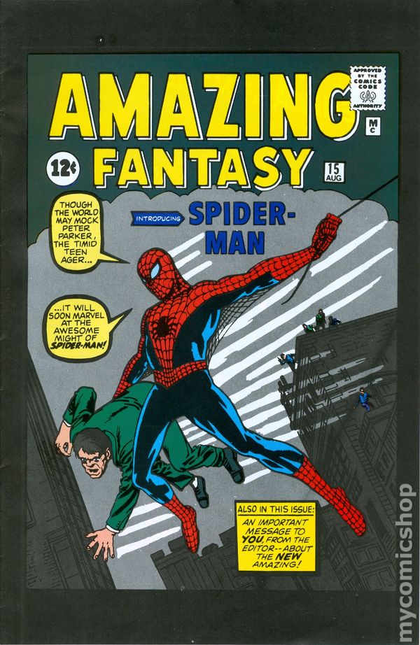 HD Quality Wallpaper | Collection: Comics, 600x922 Amazing Fantasy