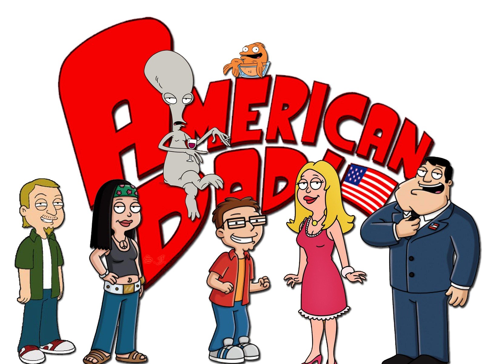 American Dad! Backgrounds, Compatible - PC, Mobile, Gadgets| 1600x1200 px