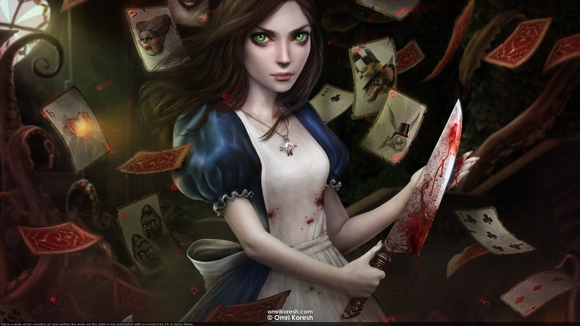 High Resolution Wallpaper | American Mcgee's Alice 1920x1080 px