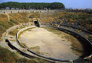 Amphitheatre Of Pompeii Pics, Man Made Collection