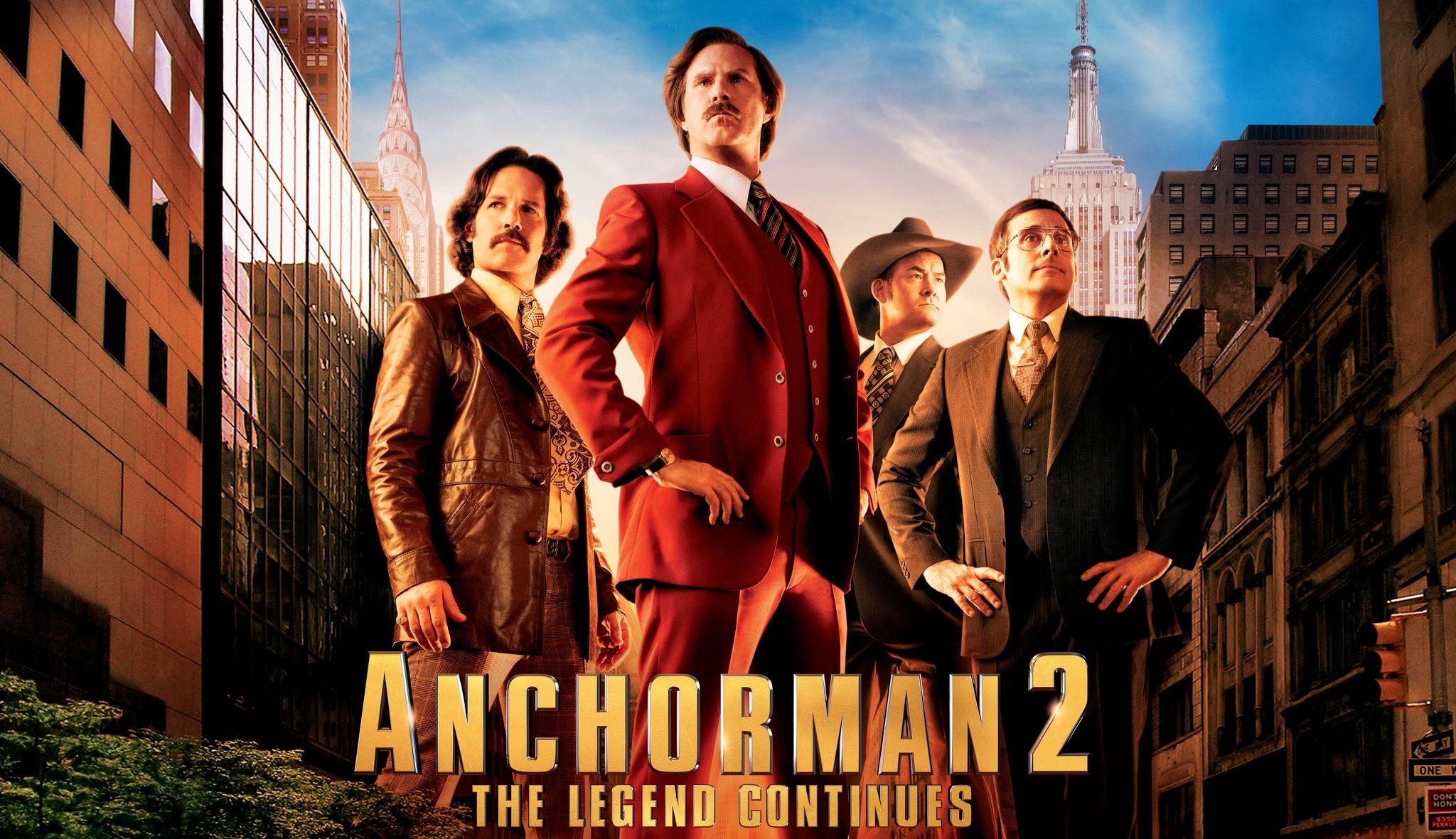 HD Quality Wallpaper | Collection: Movie, 2048x1180 Anchorman 2: The Legend Continues